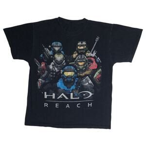 Xbox Halo Reach T Shirt Mens Size L Microsoft Video Game Promo Medium Y2K Gamer